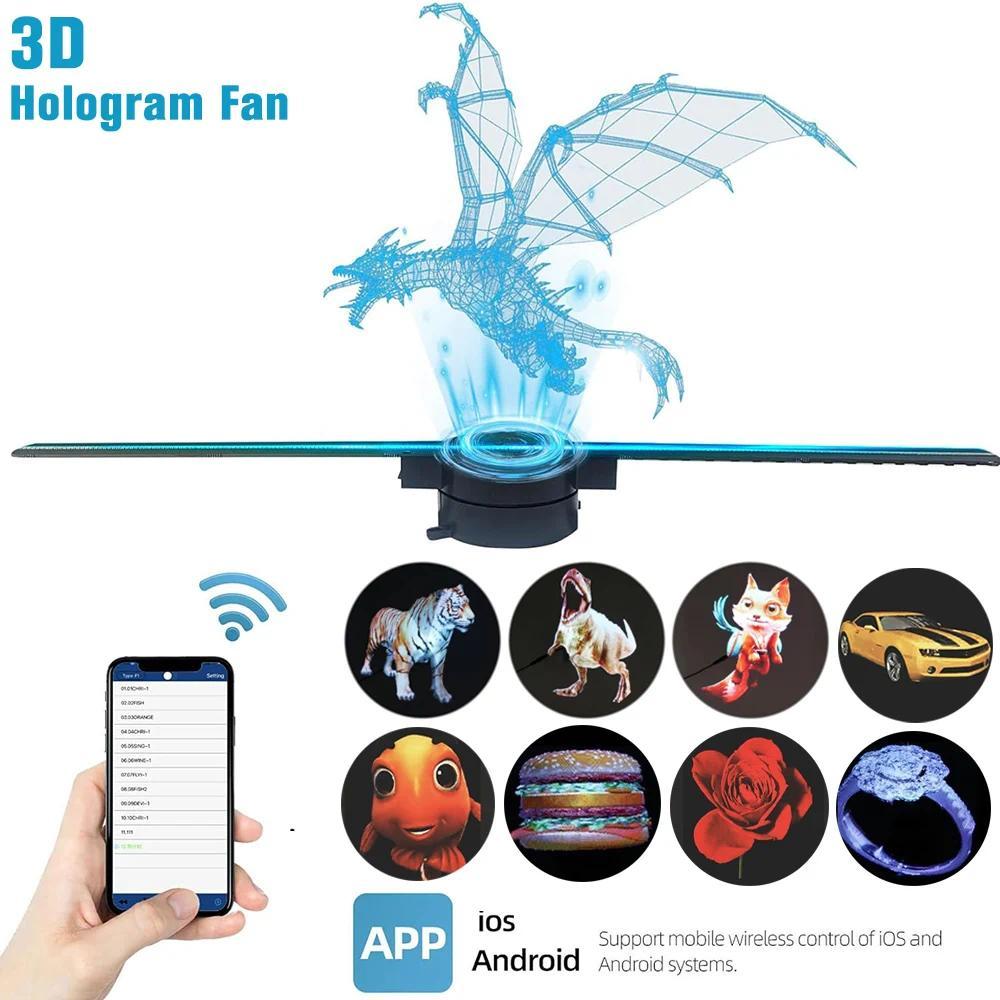 Real User Stories: How 3D Hologram Fan 42CM WiFi 3D Holographic Projector Advertising Display Light HD Holographic Projector for Stores Bars Party Xmas Changed Their Lives
