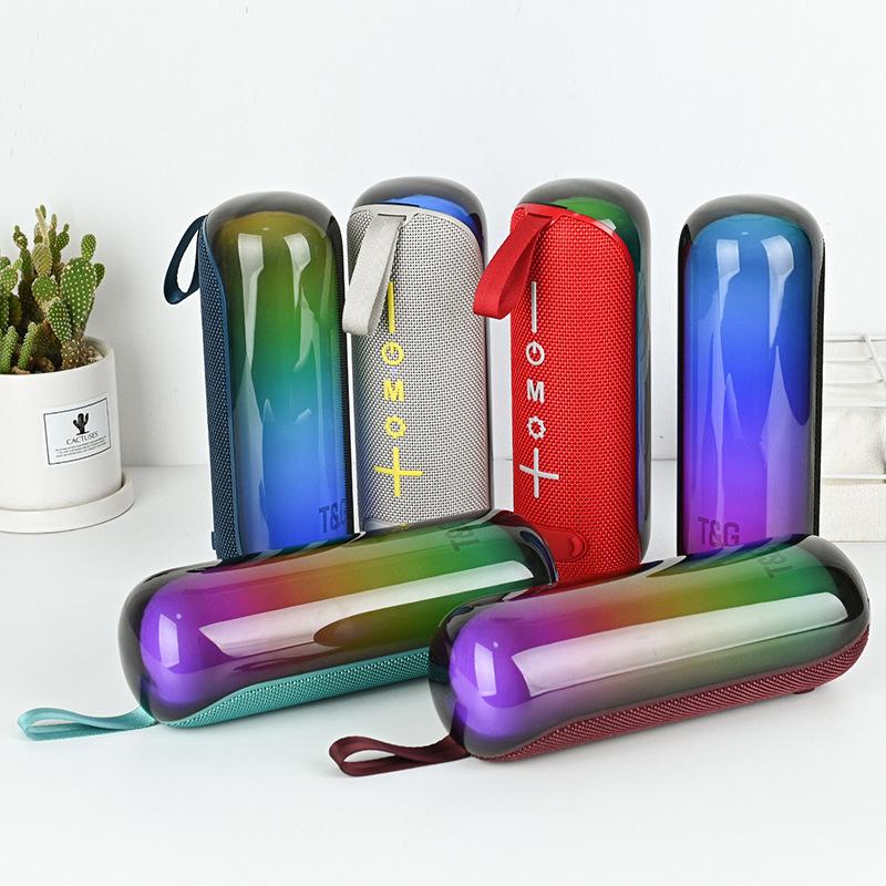 Real User Stories: How TG-384 Mini Portable Wireless Speaker RGB LED Lights Powerful Sound Deep Bass BT 5.3 Compatible for Outdoor Use Memory Card Changed Their Lives