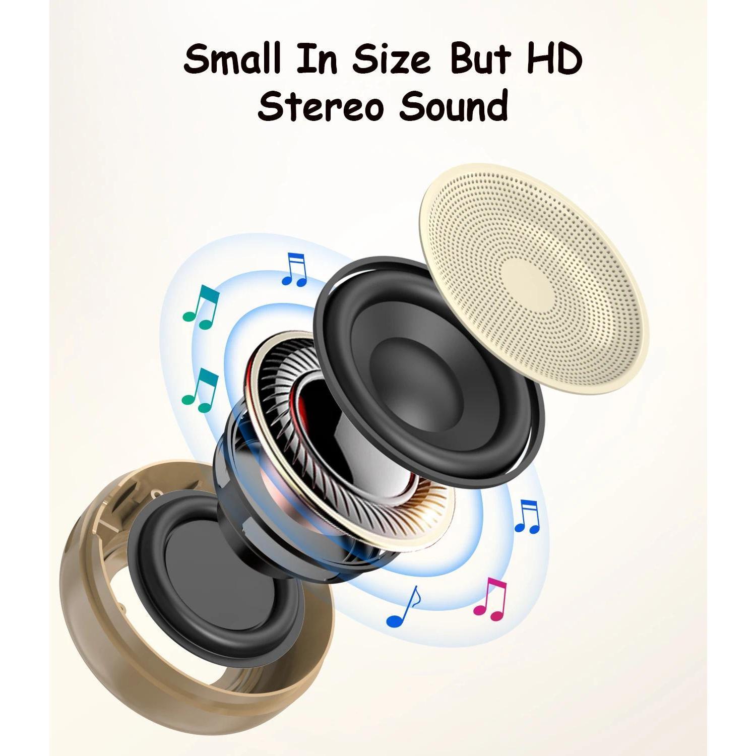 EWA A17 Mini Karaoke Machine,Bluetooth 5.3 Karaoke Speaker with 2 Wireless Microphones,Family Home Party Christmas Toys Gifts