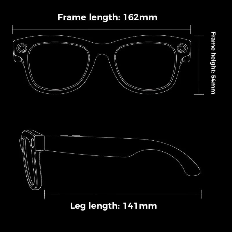 Unboxing and Review: The Ai Smart Glasses With 800w Pixel Sony Camera For HD1080P Photography Video Sound Record Calls ChatGPT Translation Sunglasses Experience