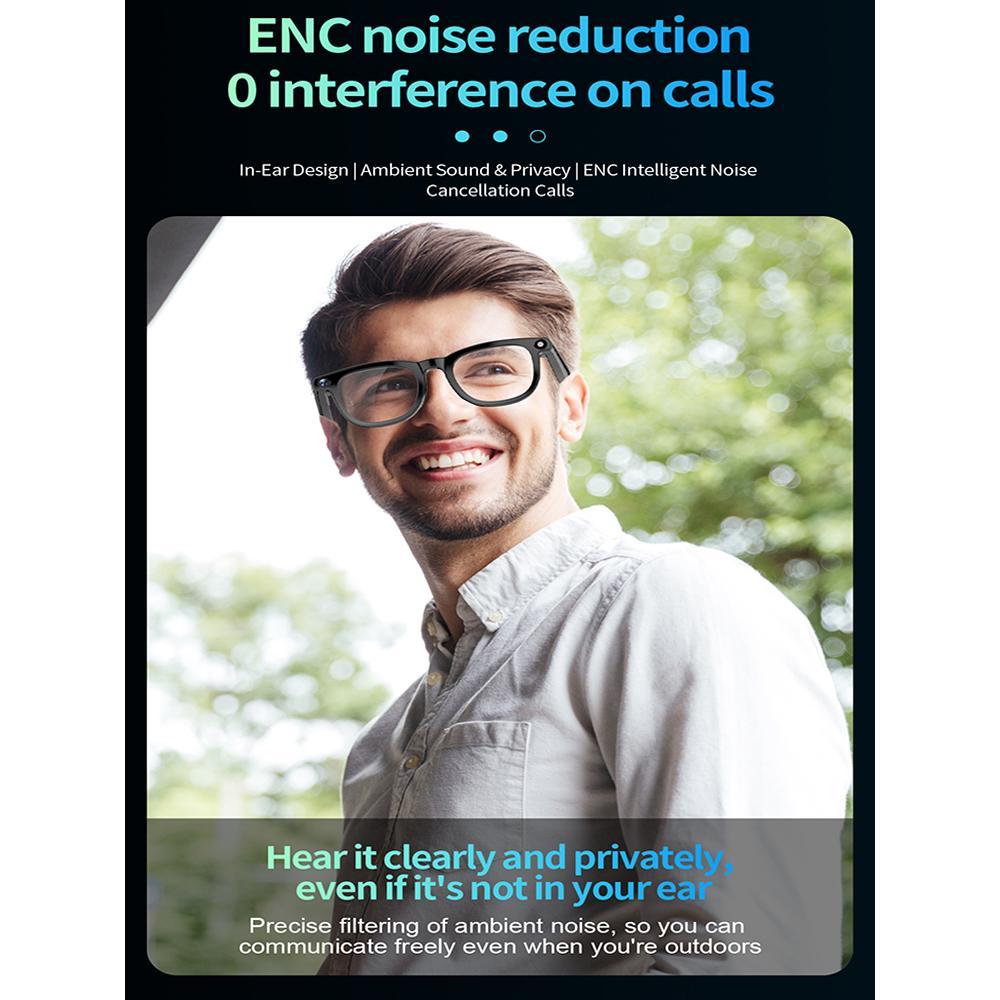 800W Smart AI Glasses Ultra Clear Camera Shootingand Recording Touch Sport Smart Sunglasses Bluetooth Call Video Music Player Phone Wearable Gradient Lenses