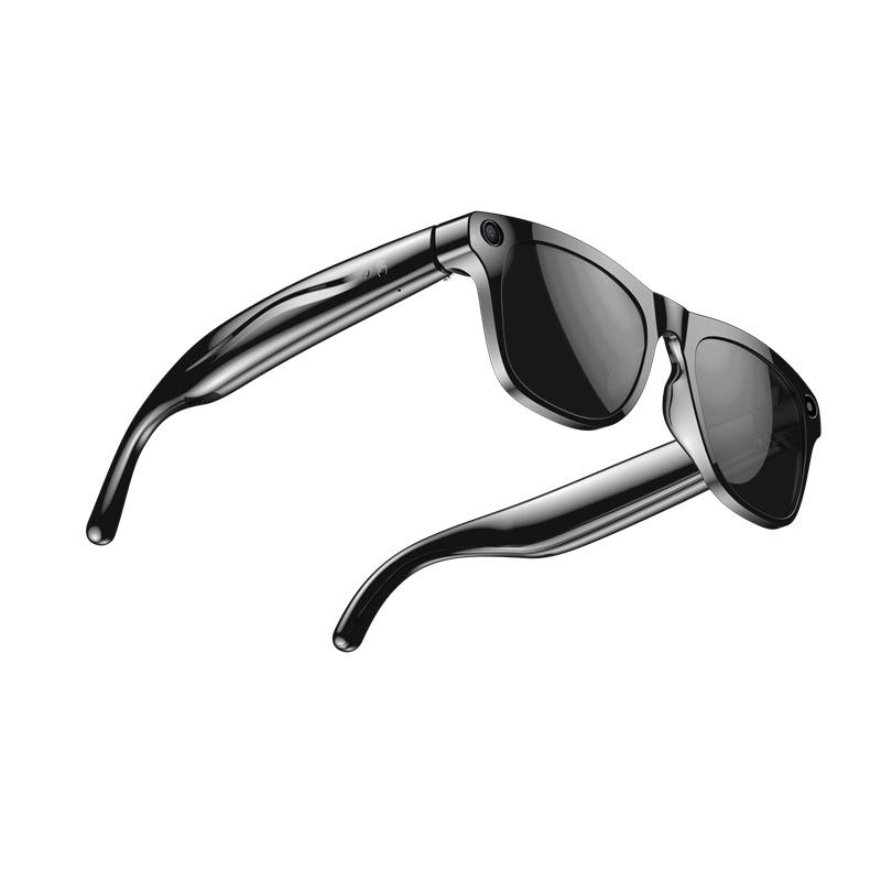 XK OEN Pro 100MP HD Camera Glasses Voice Assistant Touch Control Smart Glasses Bluetooth Music Call AI Translator Sunglasses Wearable Black - Image 4