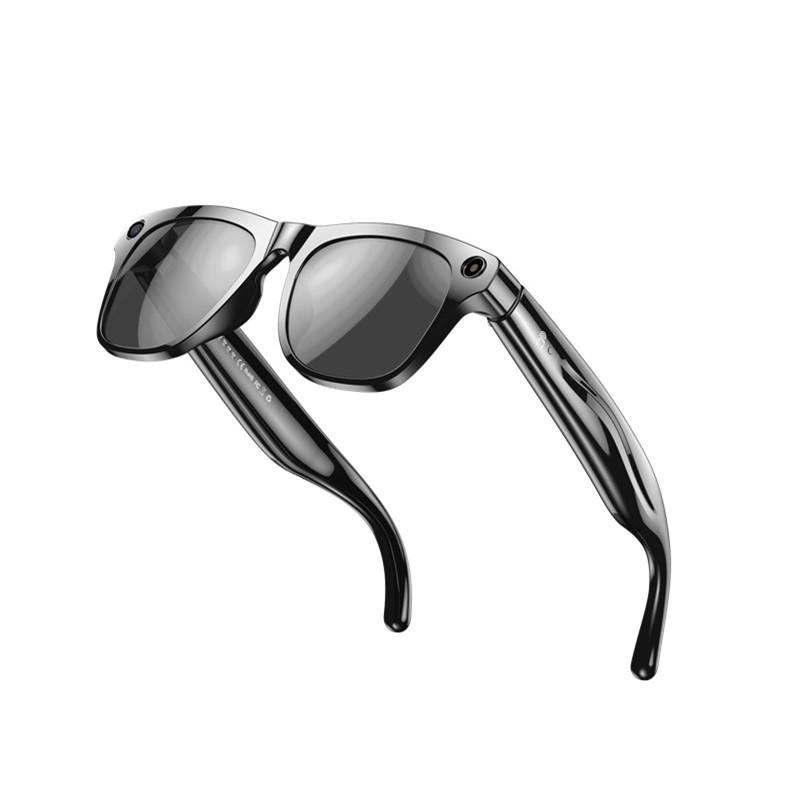 XK OEN Pro 100MP HD Camera Glasses Voice Assistant Touch Control Smart Glasses Bluetooth Music Call AI Translator Sunglasses Wearable Black - Image 5