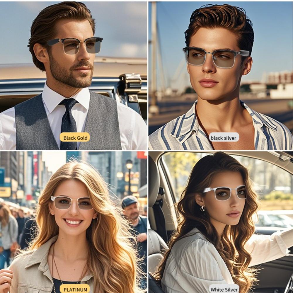 GS13 Bluetooth Smart Glasses AI Intelligent Translation sports spectacles  Remote Control Music Eyewear Waterproof Eyeglasses Automatic Wearable - Image 2