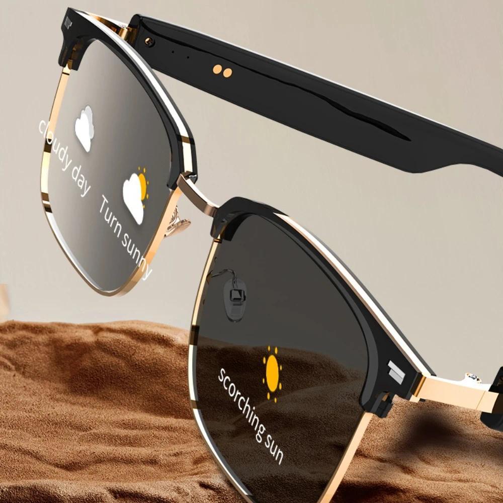 GS13 Bluetooth Smart Glasses AI Intelligent Translation sports spectacles  Remote Control Music Eyewear Waterproof Eyeglasses Automatic Wearable - Image 4