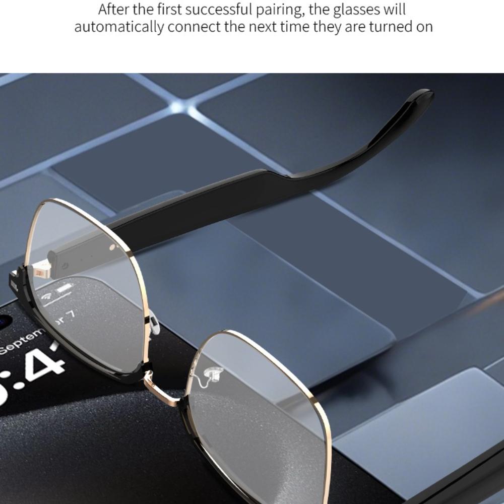 GS13 Bluetooth Smart Glasses AI Intelligent Translation sports spectacles  Remote Control Music Eyewear Waterproof Eyeglasses Automatic Wearable - Image 5