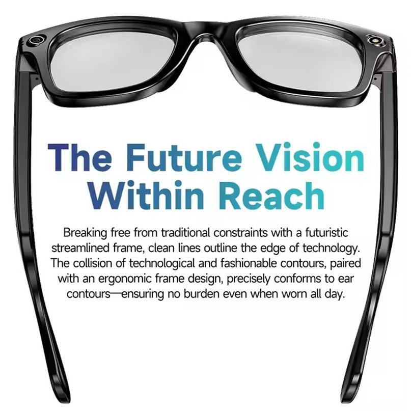 Smart Glasses W610 with Camera 8 Million Pixels Wi-Fi Touch Control Dual-microphone Noise Reduction AI Translation Sunglasses Wearable Anti Blue Light - Image 5