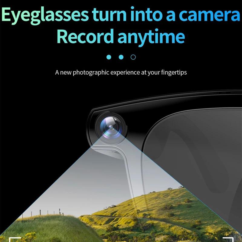 Women AI Smart Glasses 800W HD Camera Anti Blue Light The Map Translation Video Call Take Photos UV Protection Sunglasses Men - Image 3