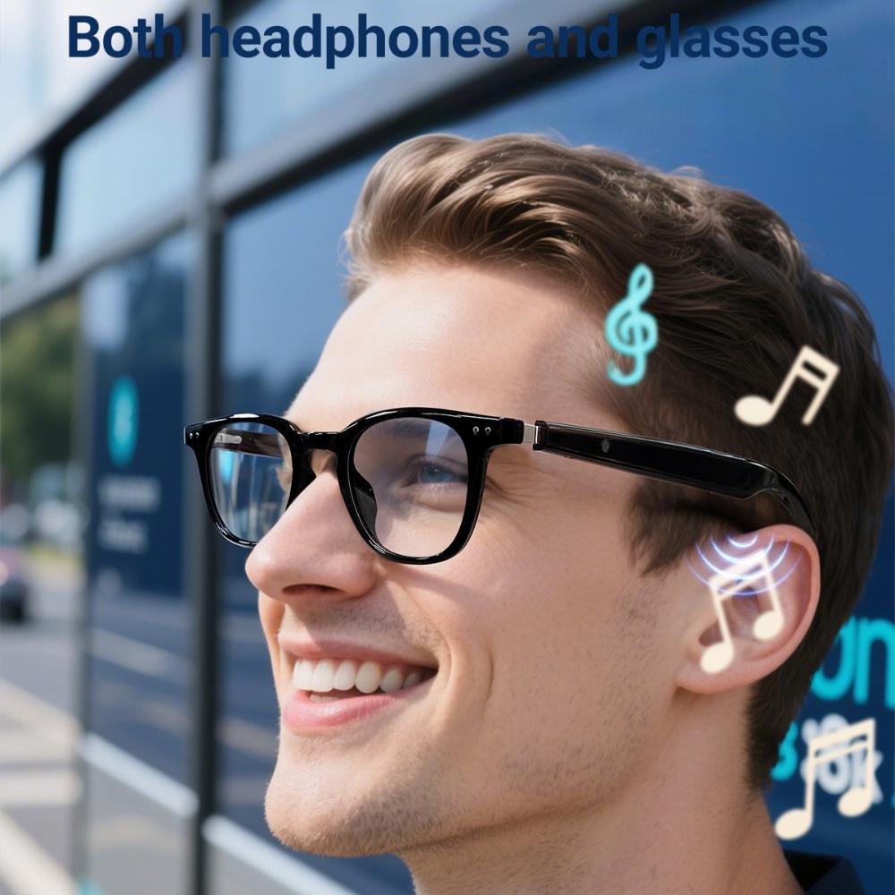 GT-52 smart glasses translation  glassesTranslation Sunglasses Voice Remote Control Music Eyewear Waterproof Eyeglasses - Image 2