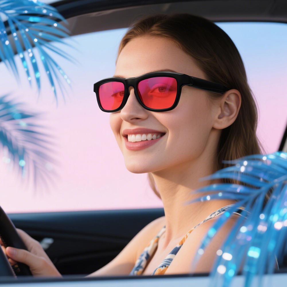 5.4 Smart Bluetooth Glasses with AI Translation Voice Assistant Adjustable Lens Tint Long-Endurance Outdoor Sports Headphones - Image 4