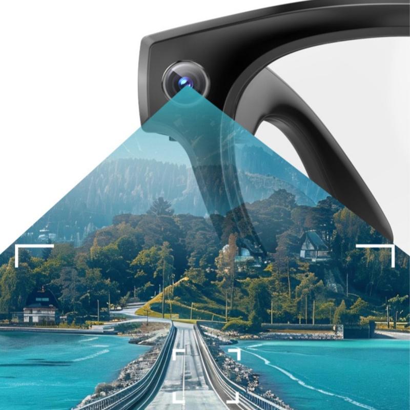 AI smart glasses for outdoor photography, anti-shake, video recording, object recognition, voice call translation and noise redu - Image 2