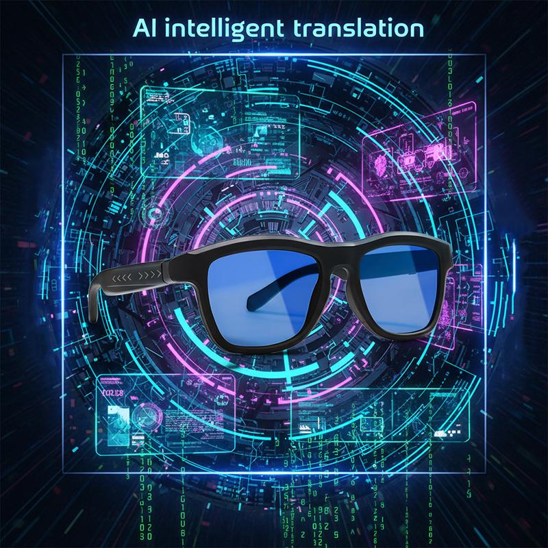 Touch Control Color Changing Sunglasses Men Women Electrochromic AI Intelligente Translation calling Music Player Bluetooth - Image 4