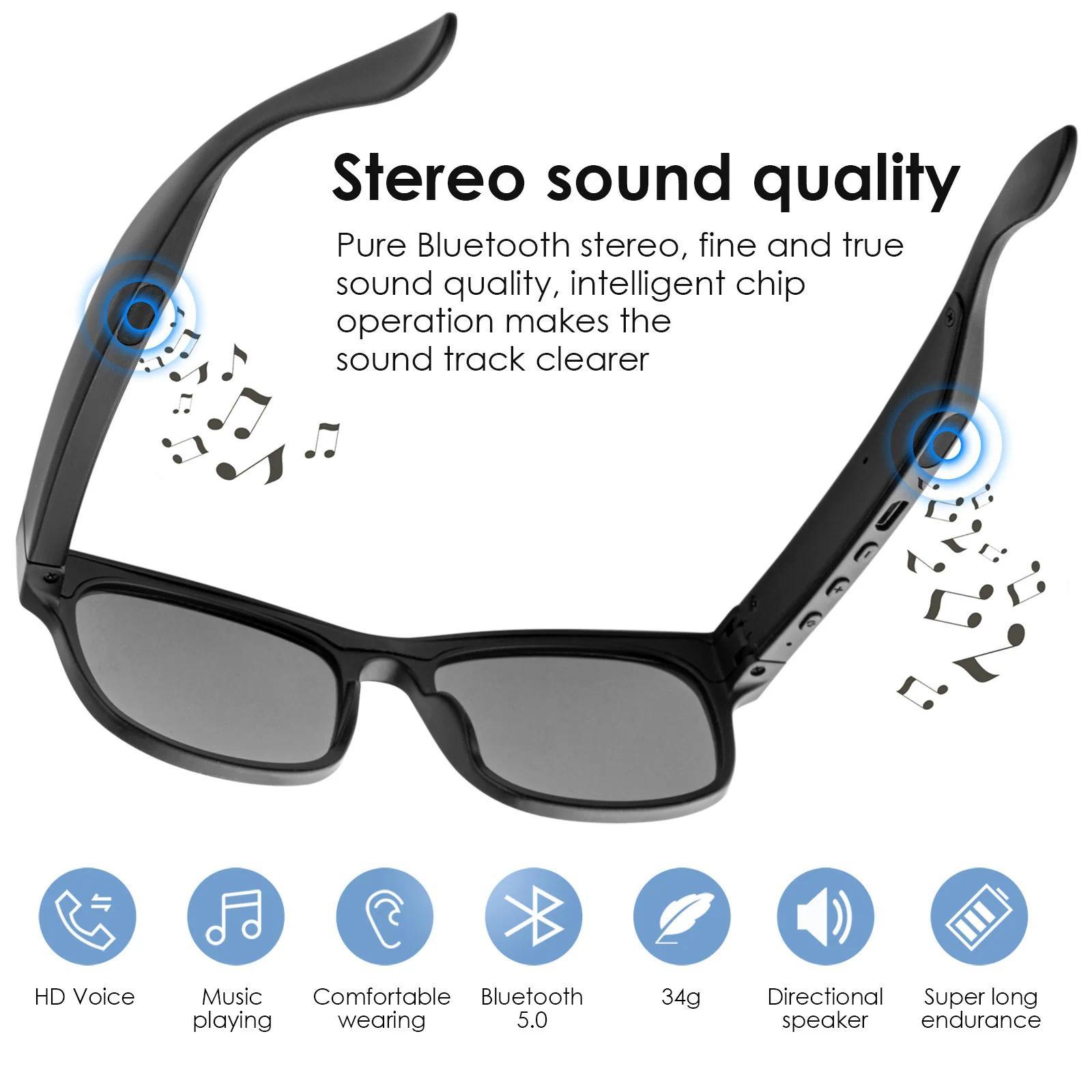 Expert Review: Is Bluetooth glasses, smart, open ear Bluetooth headphones, polarized music glasses, sunglasses, blue Worth the Investment?