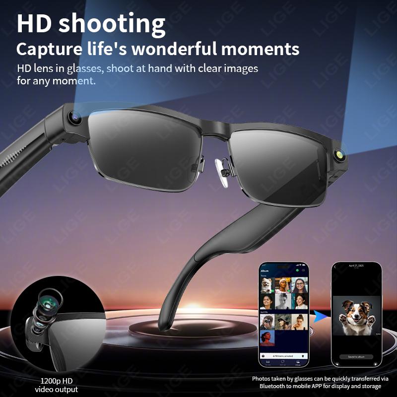 The Ultimate Guide to Smart Black Glasses with 8 Million Pixels, Video Recording, AI Photo Recognition, Answer Translation, 270mAh Battery, Latest Bluetooth Technology, Designed for New Usage: Everything You Need to Know