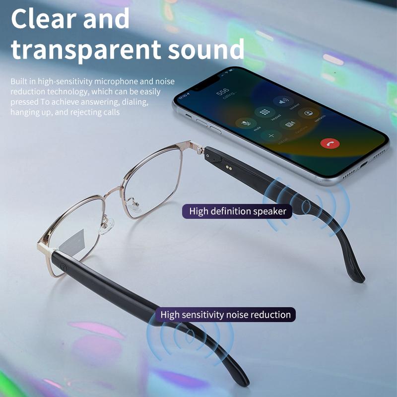 The Future of Technology: Exploring Smart Black Glasses, GS06, Color Changing, Bluetooth Glasses, Color Change in 3 Seconds, Suitable for Outdoor Activities and Movement, Blue Light Blocking Glasses's Innovations