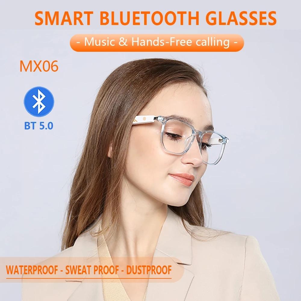 Smart Glasses with Speaker Bluetooth Call Wireless Audio Touch Hands-Free Calling Stereo Music Headphones Smart Sunglasses