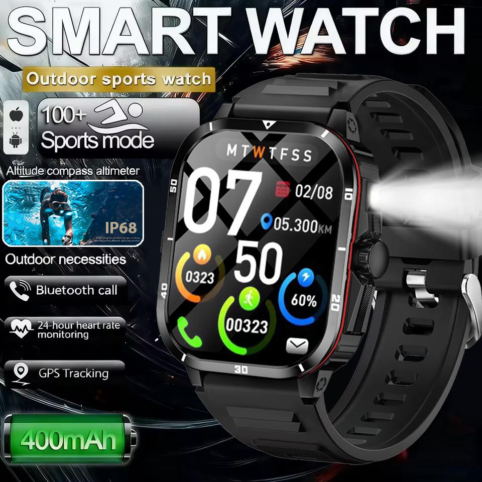 Smart Watch, LED Watch, Waterproof, Large Battery 400mAh, Bluetooth Calls, Heart Rate Monitor, For Men, New in 2026 vs Competitors: Which One Should You Choose?