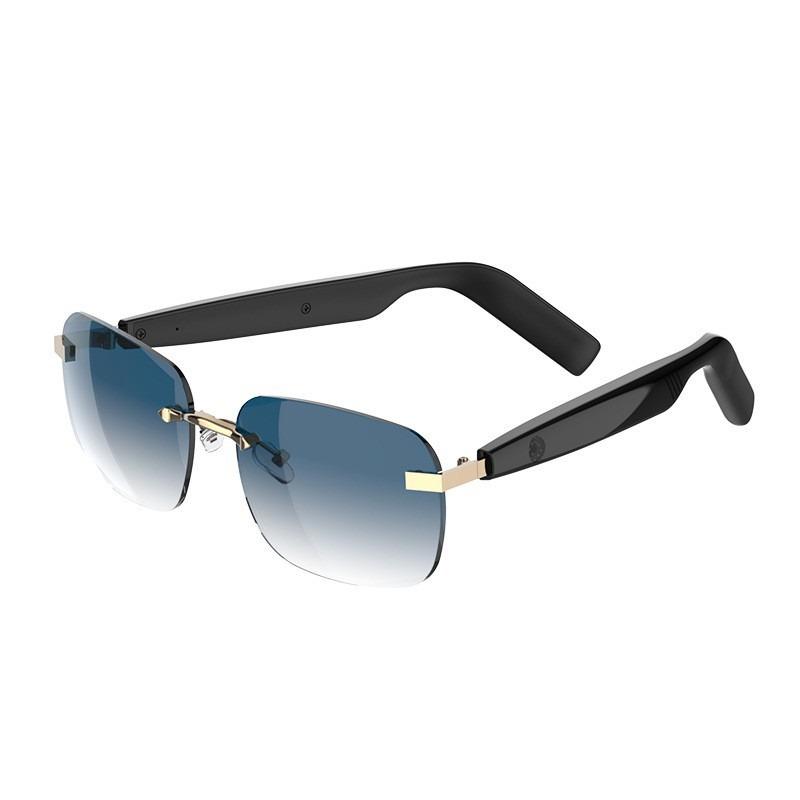 AI Smart Glasses Bluetooth Blue Light Filtering Real-Time Translation Call & Music Open-Ear Audio Wireless Earpiece Alternative