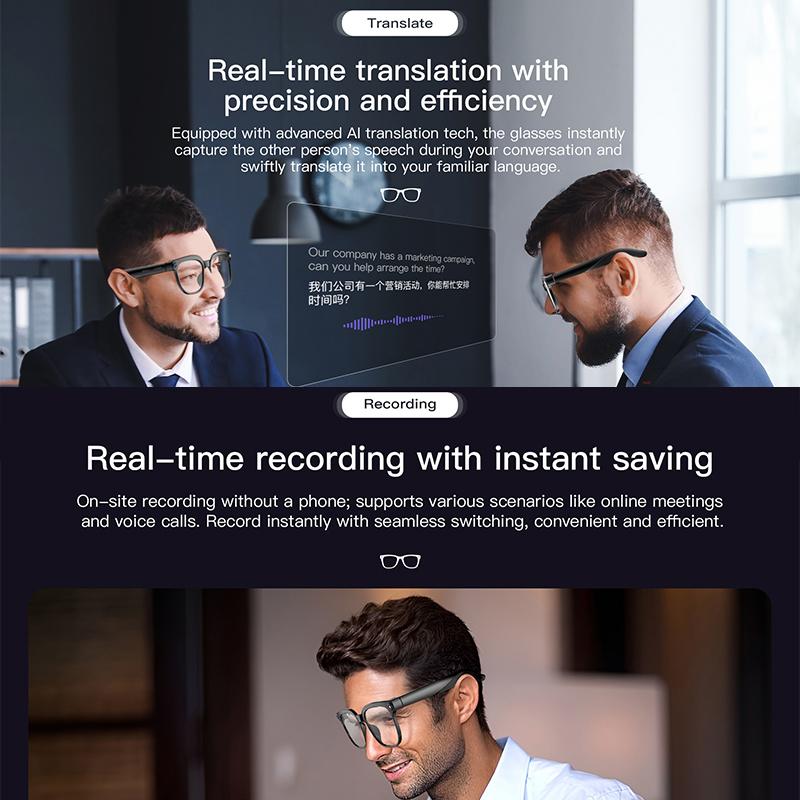 Unboxing and Review: The Smart Glasses, New for 2026, 8MP HD Camera, Voice AI, Photo/Video Recording, Translation, Long Battery Life, Music, Waterproof Experience