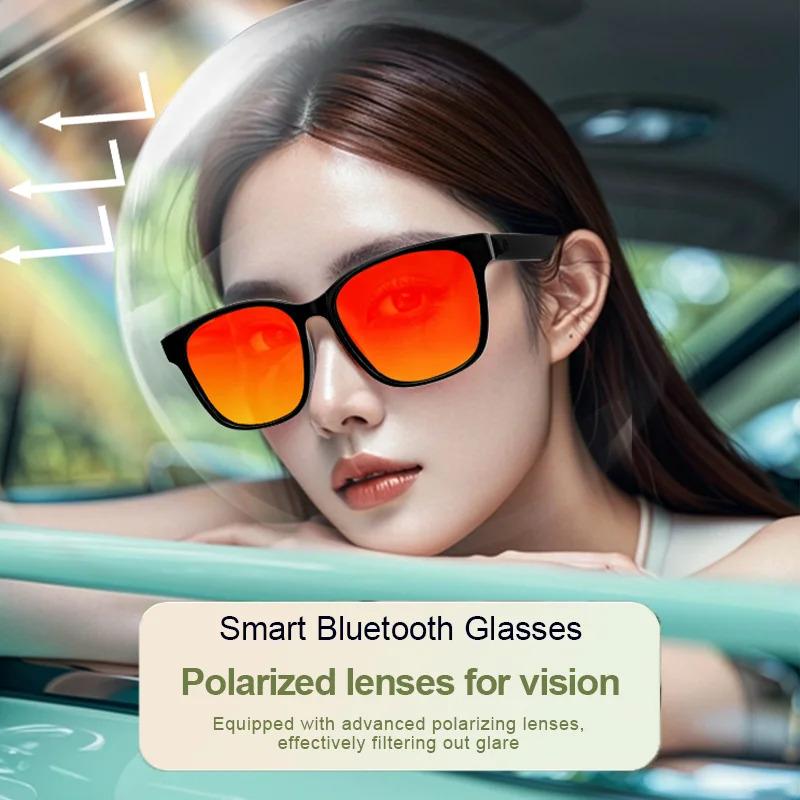 Why LIGE Fashion AI Smart Bluetooth Glasses Voice Assistant Bluetooth Call Playing Music Men Women Smart Sunglasses Camera Control is Changing the Game in 2024