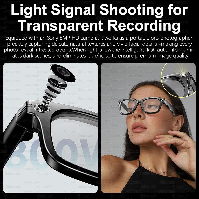 Unboxing and Review: The 2026 New Upgrade Smart Glasses With Camera Video Recording AI Photo Recognition Bluetooth Call Translation Voice Sunglasses Man Experience