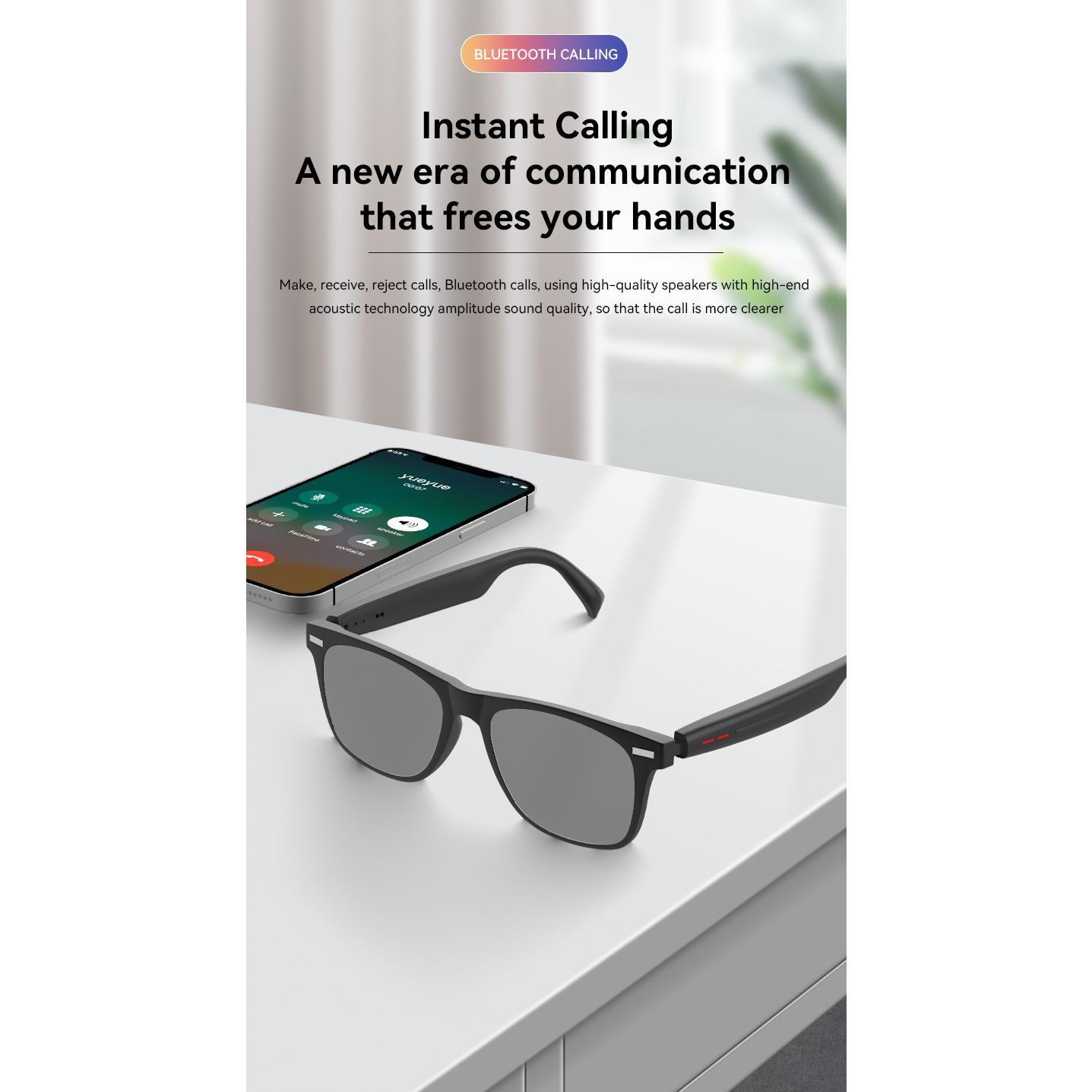 The Ultimate Guide to Smart Glasses Bluetooth Call Music Remote Camera Shoot Stereo Mic Men Touch Sunglasses AI Voice Assistant For Android IOS Phone: Everything You Need to Know