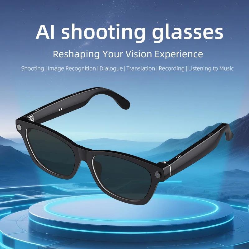 The Future of Technology: Exploring New AI Smart Glasses 800W HD Camera 1200P Video Recorder Waterproof Music Al Voice Translation Identify Pictures Smart Glasses's Innovations