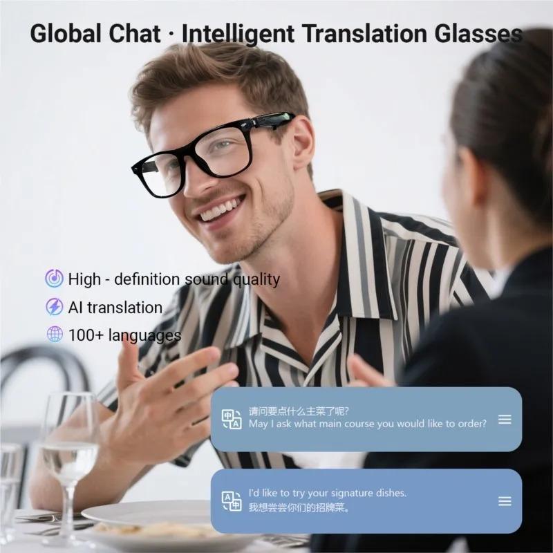 Why Smart Glasses with AI Translation, Supporting Over 100 Languages, Make and Receive Calls, Music Playback, Noise Reduction, Lightweight, Designed for TWS Use, Suitable for Men and Women is Changing the Game in 2024