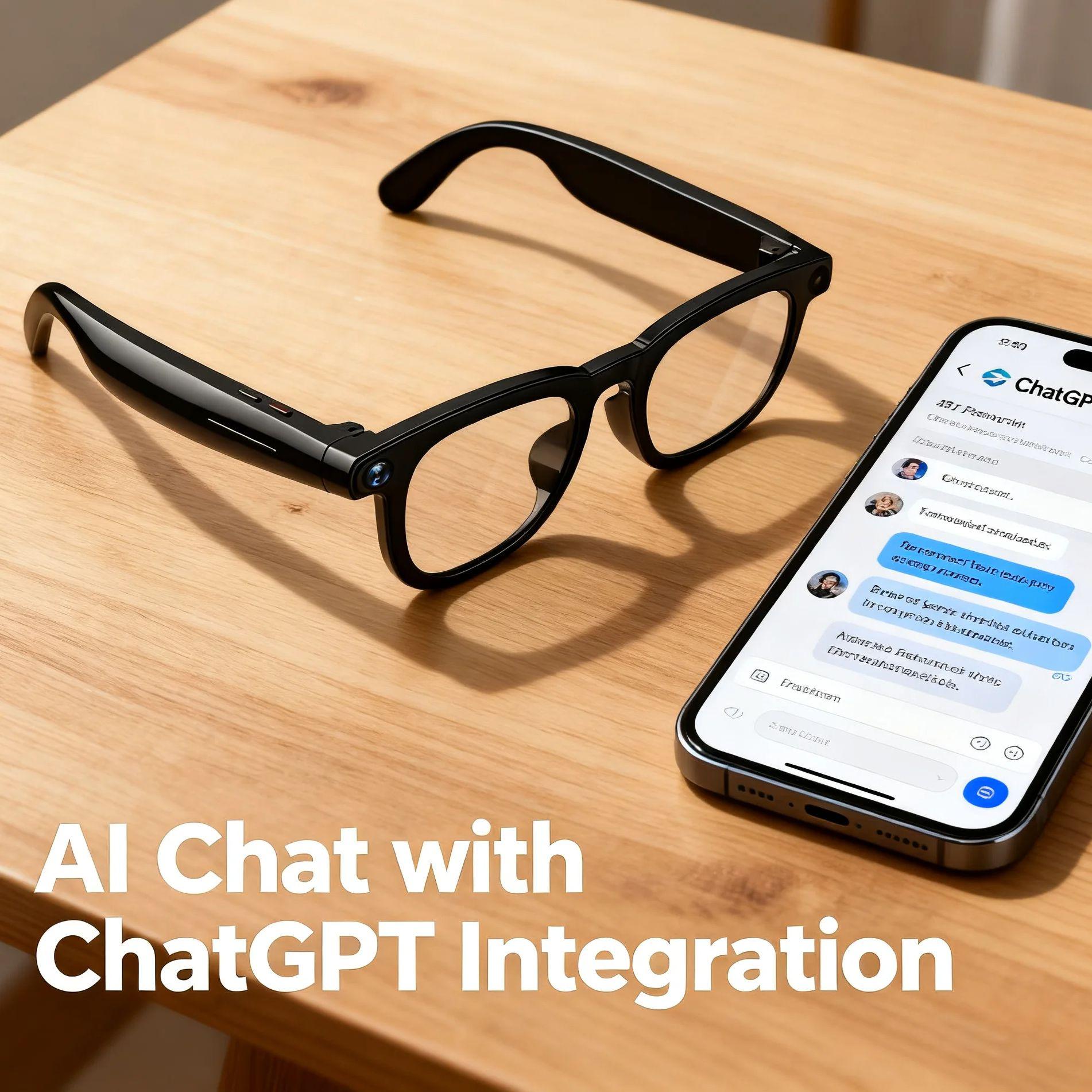 The Ultimate Guide to AI Smart Glasses V3 with 8MP Camera & ChatGPT. Features Bluetooth Call, Voice Wake-Up, Video Record & Music Play: Everything You Need to Know