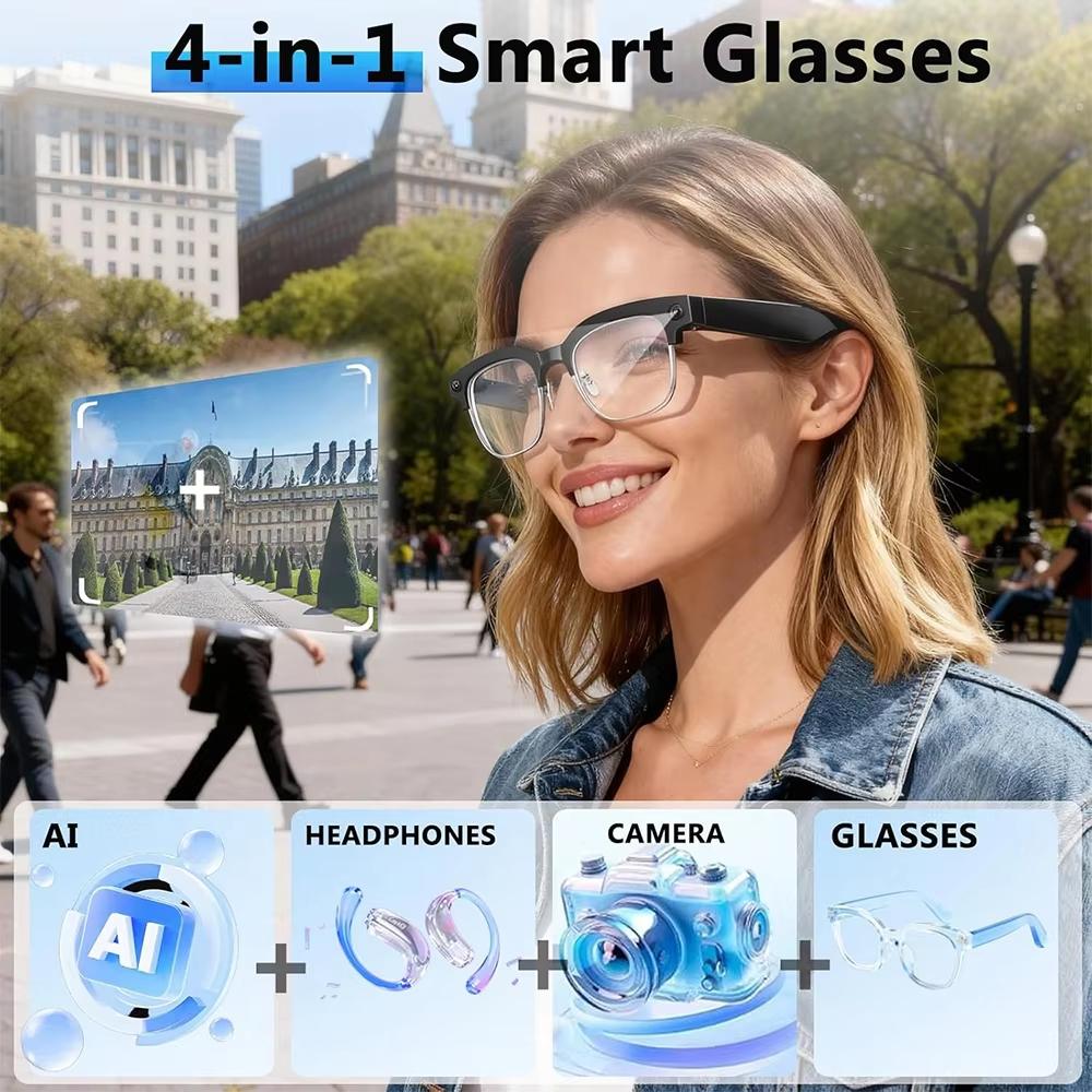 Expert Review: Is 2026 New 8MP Ultra-Wide HD 4K Camera Smart Glasses Video Record 4GB AI Photo Recognition BT Call Translation Voice Smart Glasses Worth the Investment?