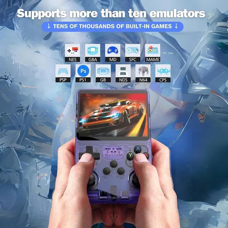 R36S Handheld Game Console 3.5Inch IPS Screen 128G Classic Retro Games Consoles Arkos System Portable Pocket Video Game Player vs Competitors: Which One Should You Choose?