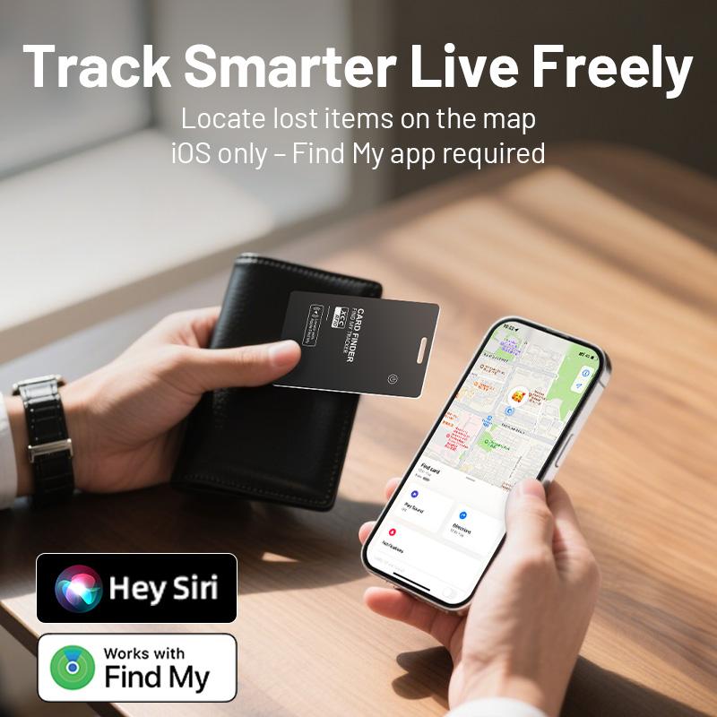 How Smart Wallet Tracker Card, compatible with Apple iOS, features wireless charging, key finder, bag tracker, Bluetooth and GPS functionality Can Transform Your Daily Routine