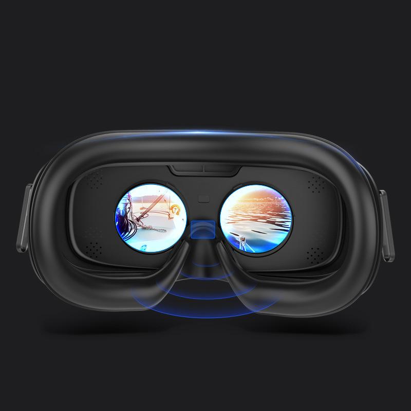 VR SHINECON Ture Virtual Glasses SC Ai06 2G+16G VR all in one AR Glasses With Screen HD 2K 3D 2560x1440 Game bluetooth Wifi OTG
