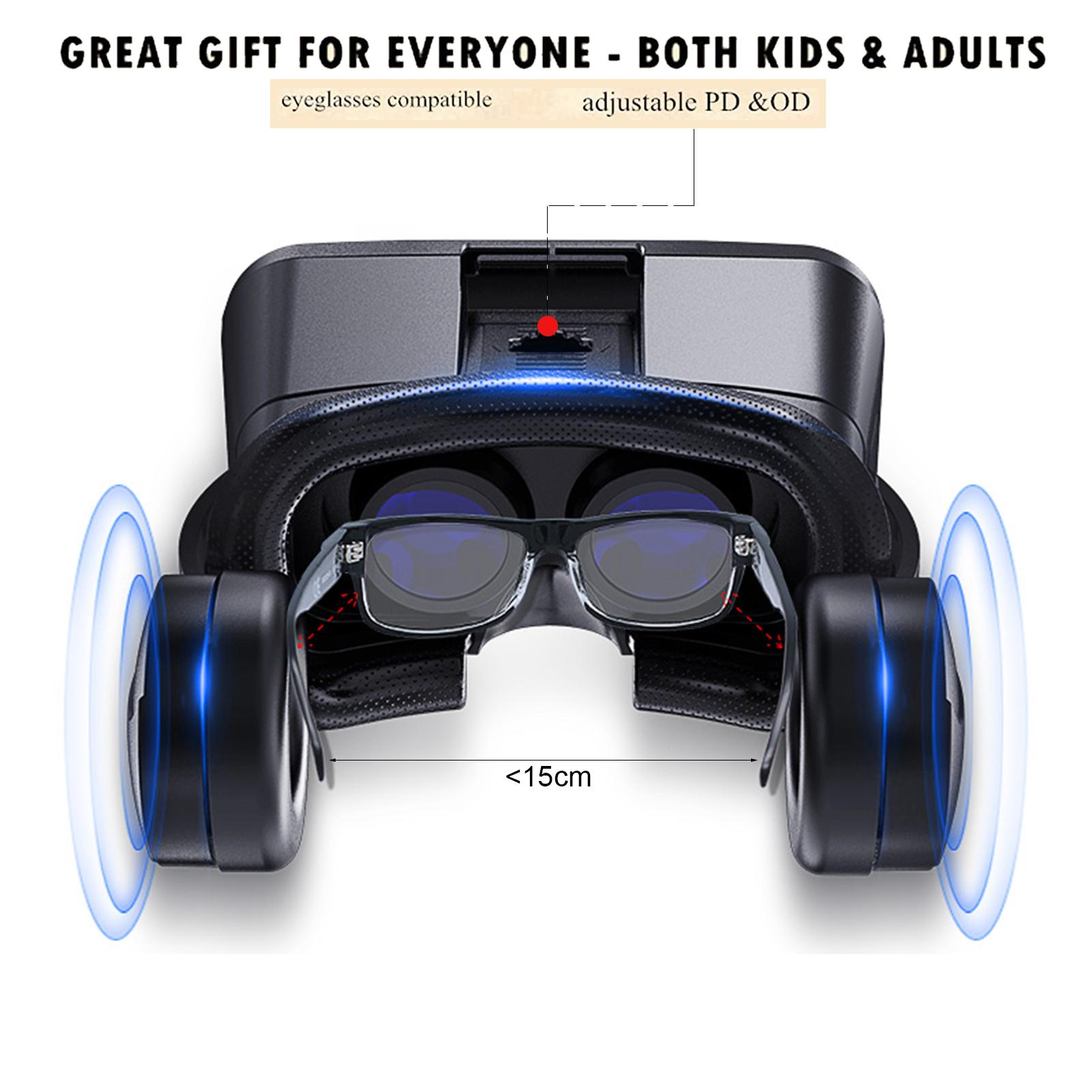 2021 VR Glasses Suit High-quality Adjustable Device with Handle 3D Virtual Reality Helmet Bluehooth 3.0 /IOS/PC Hot - Image 3