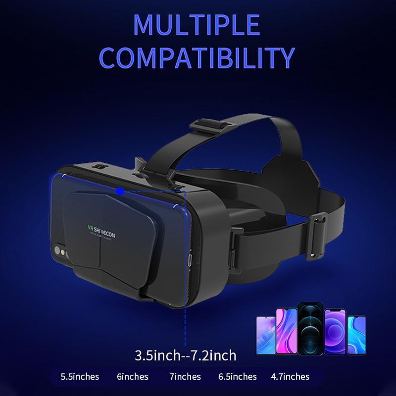 Original G10 IMAX Giant Screen VR Glasses 3D Virtual Reality Box Google Cardboard Helmet for 4.7-7" Smartphone Matching Joystick - Image 5