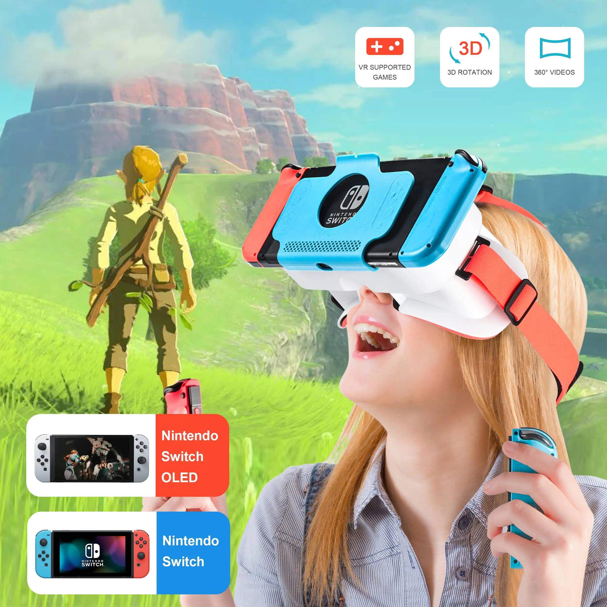 Why VR Glasses for Nintendo Switch OLED 3D Glasses Virtual Reality Movies for Switch Game Headset Adjustable Big Lens VR Glasses is Changing the Game in 2024