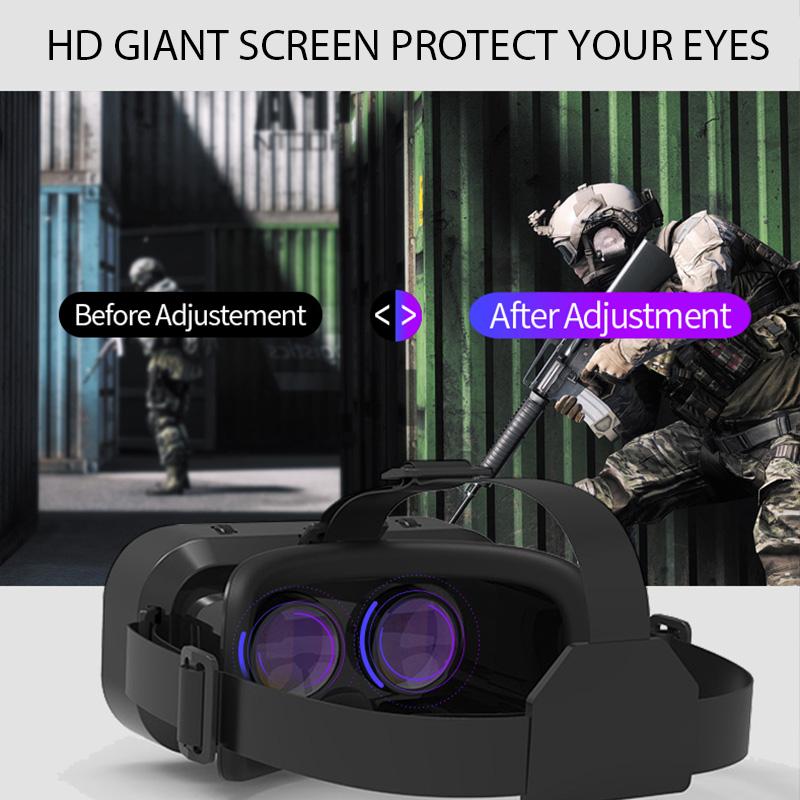 G10 Shinecon VR Glasses 3D Headset Virtual Reality Devices Helmet Viar Lenses Goggle For Smartphone Cell Phone Smart